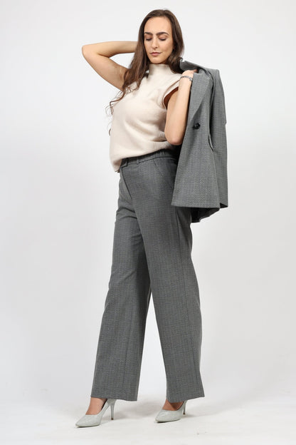 Дамски Костюм от 2 части, Сив Roberto Fashion Roberto Fashion Store Set KPS0311SETGRYHBN36 36 Кафяв