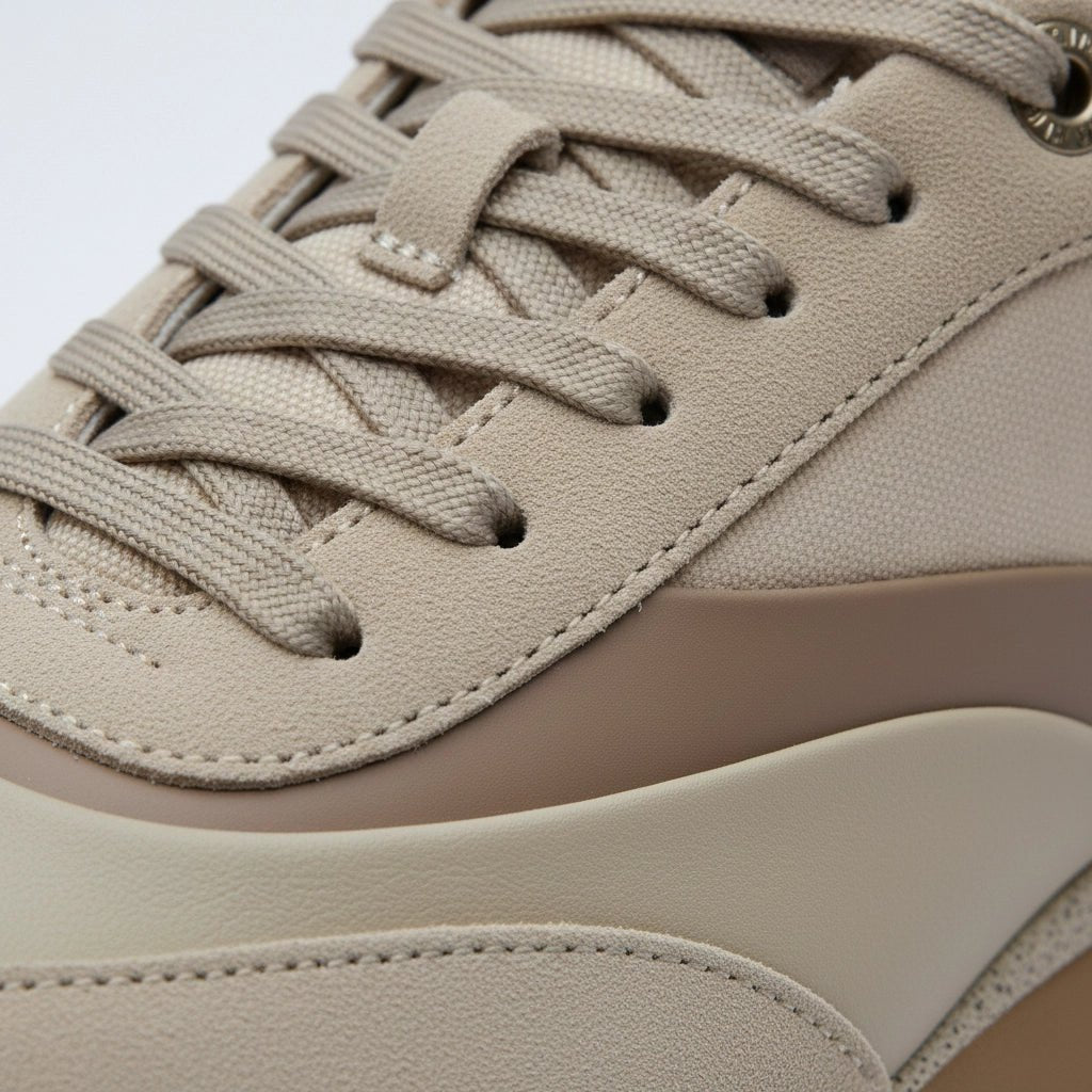 Дамски Кожени Спортни Сникърси, Бежов Roberto Fashion Roberto Fashion Store Sneakers NUS0402SNEBEILEA37 37