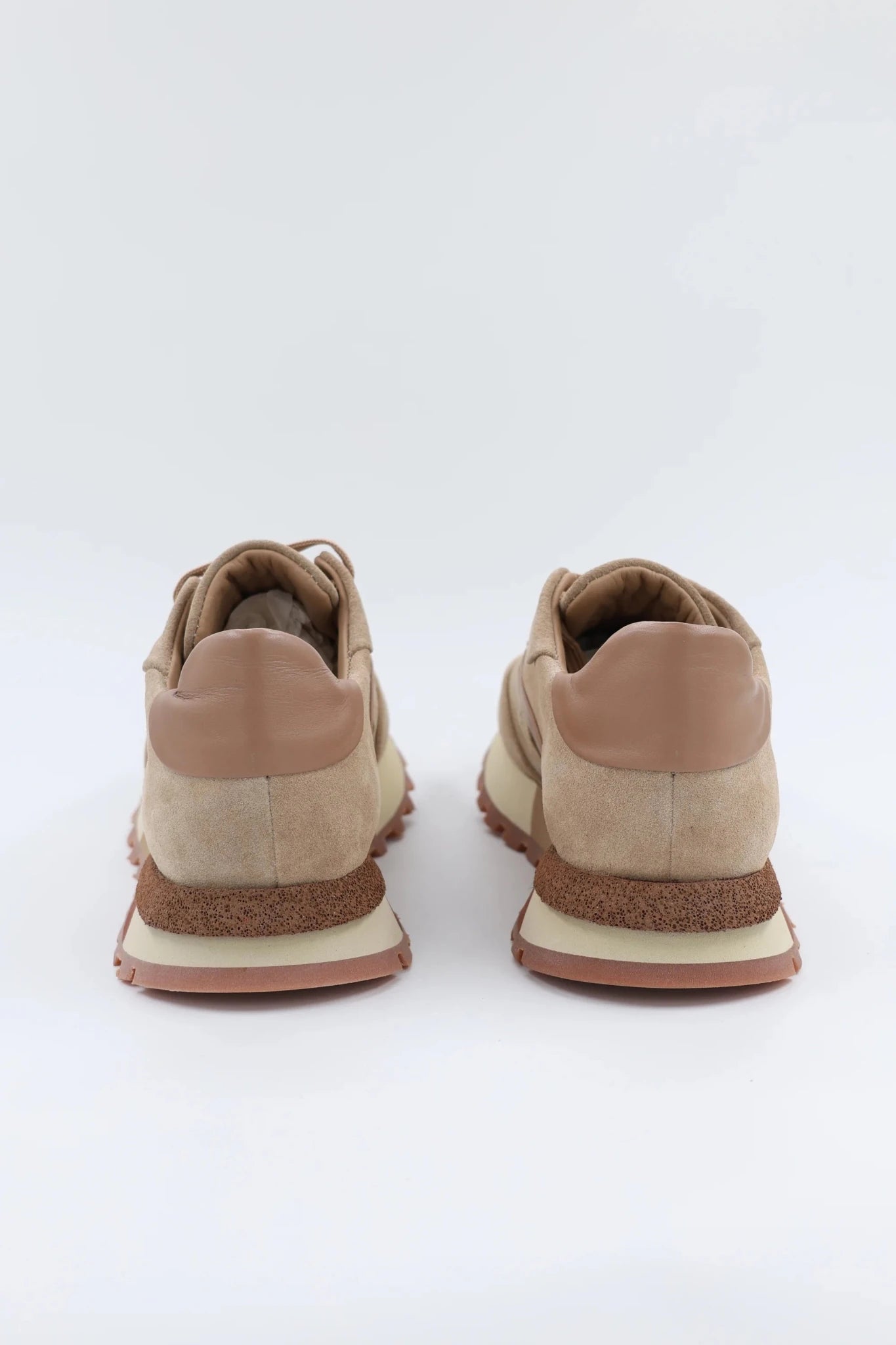 Дамски Кожени Спортни Сникърси, Бежов Roberto&Co Roberto Fashion Store Sneakers NUS0402SNEBEILEA37 37