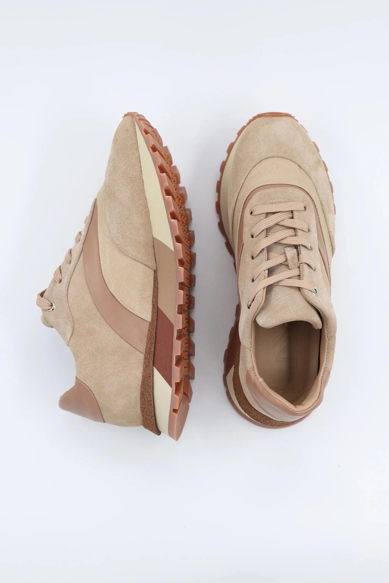 Дамски Кожени Спортни Сникърси, Бежов Roberto&Co Roberto Fashion Store Sneakers NUS0402SNEBEILEA37 37
