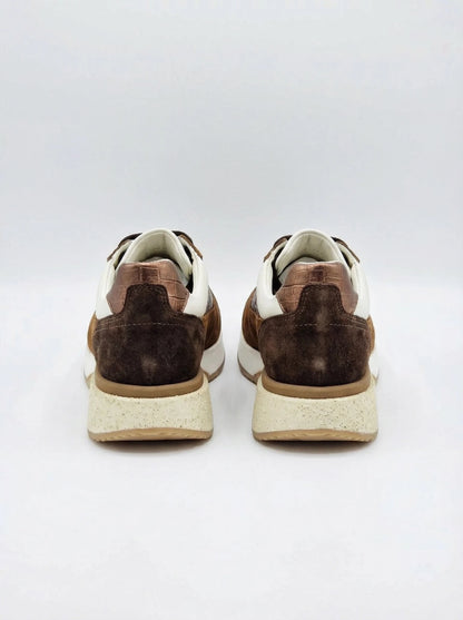 Дамски Кожени Спортни Сникърси, Кафяв Roberto Fashion Roberto Fashion Store Sneakers NUS0402SNEBROLEA37 37