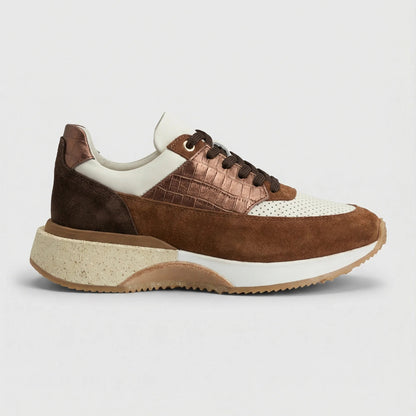 Дамски Кожени Спортни Сникърси, Кафяв Roberto&Co Roberto Fashion Store Sneakers NUS0402SNEBROLEA37 37