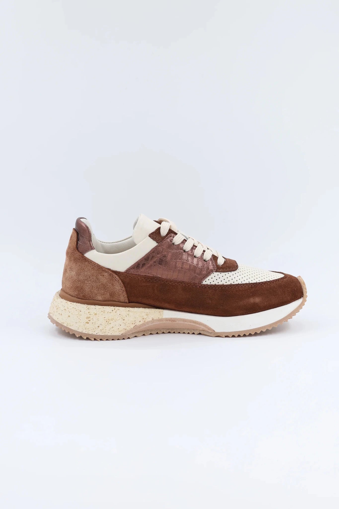 Дамски Кожени Спортни Сникърси, Кафяв Roberto&Co Roberto Fashion Store Sneakers NUS0402SNEBROLEA37 37