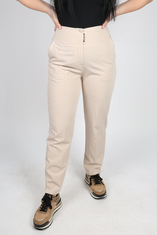 Дамски Панталон, Бежов Roberto Fashion Store Trousers RBRF1903TRSBEISLIM36 Beige 36 EU