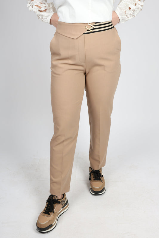 Дамски Панталон, Бежов Roberto Fashion Store Trousers RBRF1903TRSRBEICTTN36 Beige 36 EU