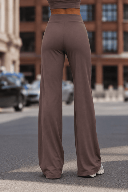 Pantaloni de damă pentru yoga YOGA Fango – negri, elastici, 95% viscoză, 5% elastan LaBalancia Roberto Fashion Store One piece 5907378528325 M/L