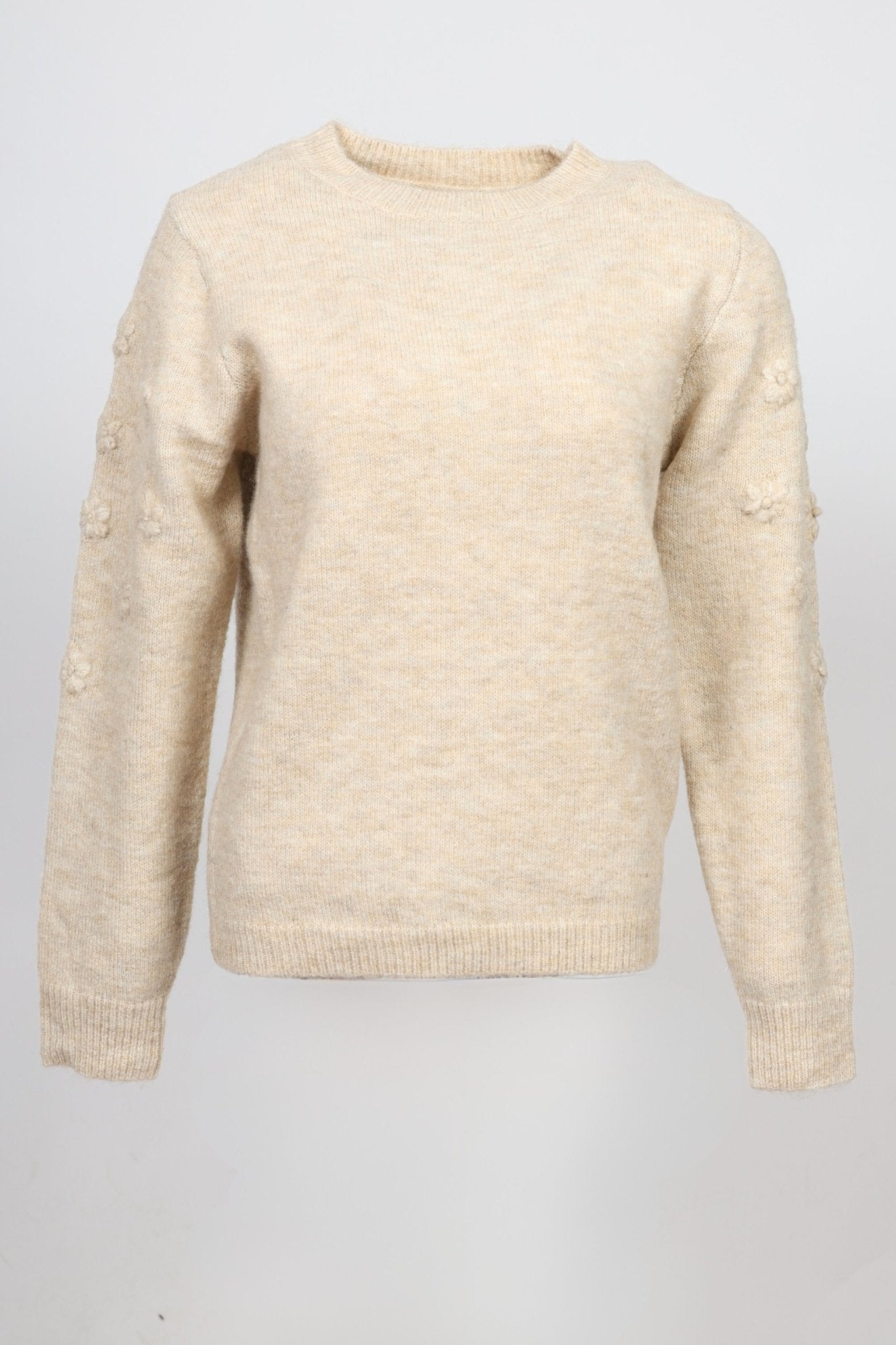 Дамски Пуловер, Бежов Andy & Lucy Paris Roberto Fashion Store Sweater ANL1311SWEBEIPLUSM S - M Бежов