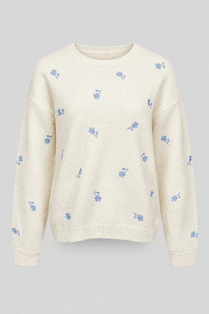 Дамски Пуловер, Екрю Andy & Lucy Paris Roberto Fashion Store Sweater ANL1311SWEWHIPLMSM S-M