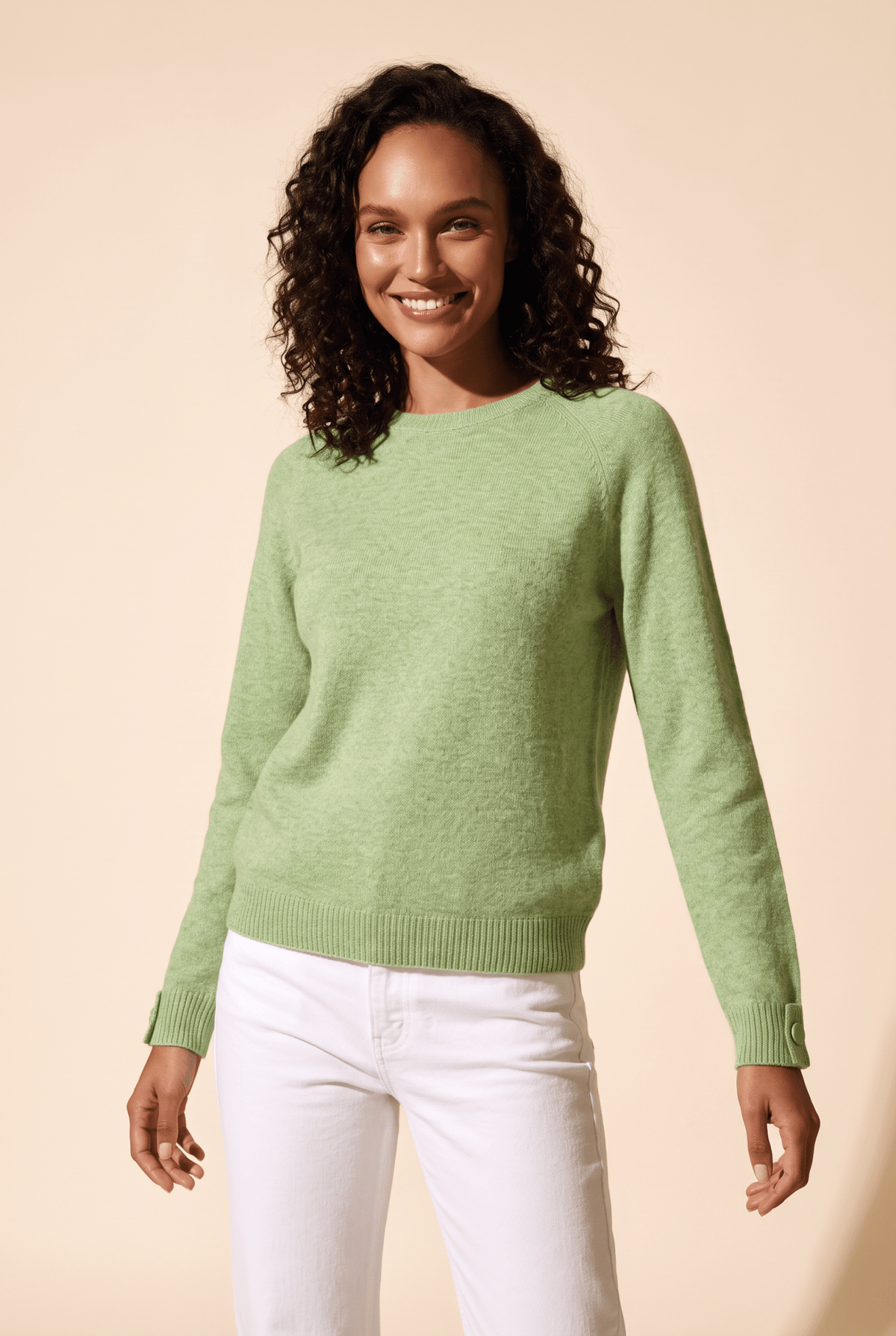 Дамски Пуловер, Зелен Andy & Lucy Paris Roberto Fashion Store Sweater ANL1311SWEGRNPAMSM S-M