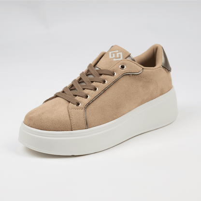 Дамски Сникърси, Бежов Gold&Gold Roberto Fashion Store Sneakers GNG1110SHOKHK97336 36