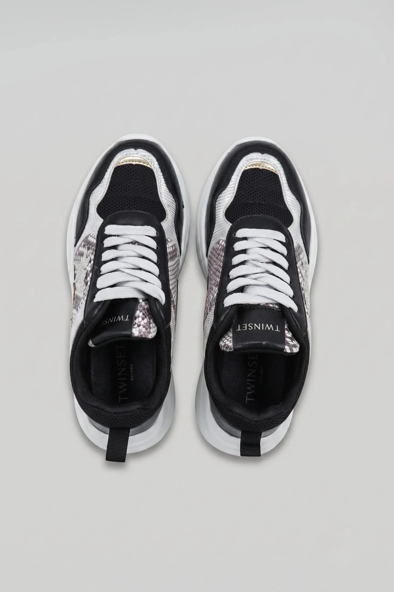 Дамски Сникърси, Черен Twinset Roberto Fashion Store Sneakers 222TJT01E1040536 36