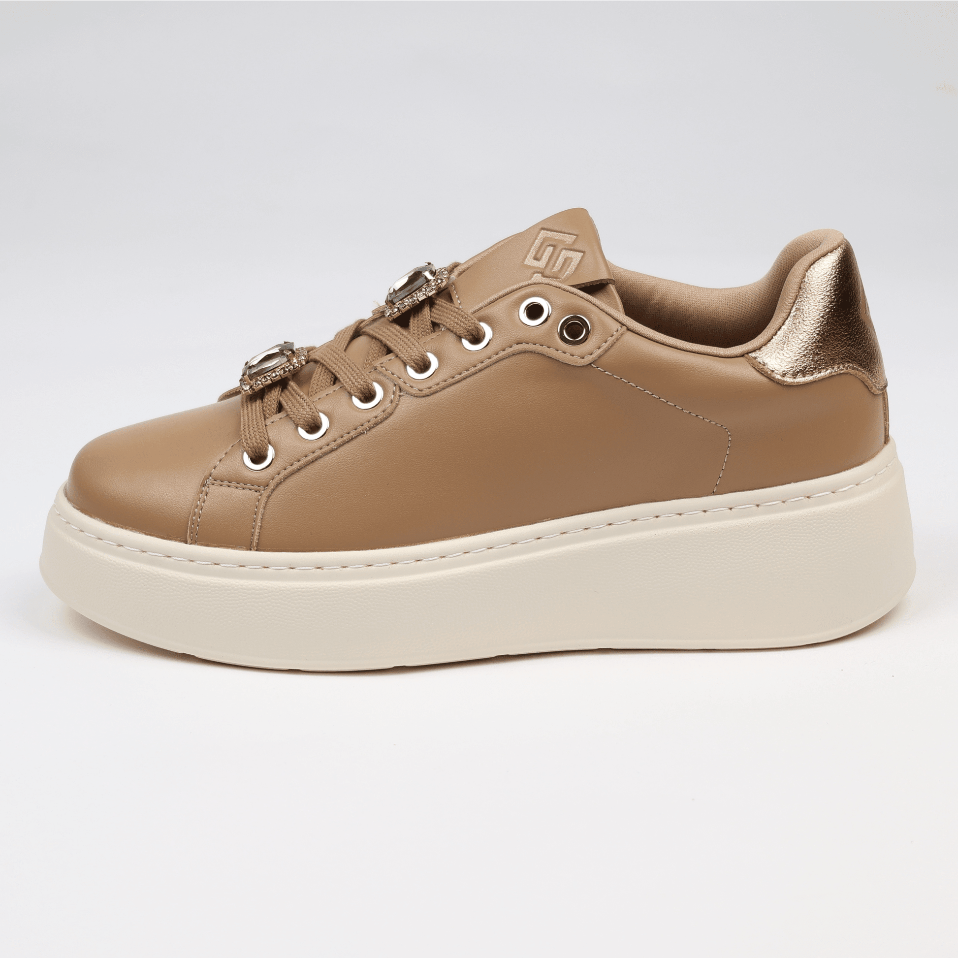 Дамски Сникърси, Камел Gold&Gold Roberto Fashion Store Sneakers GNG1110SHOCAM97136 36