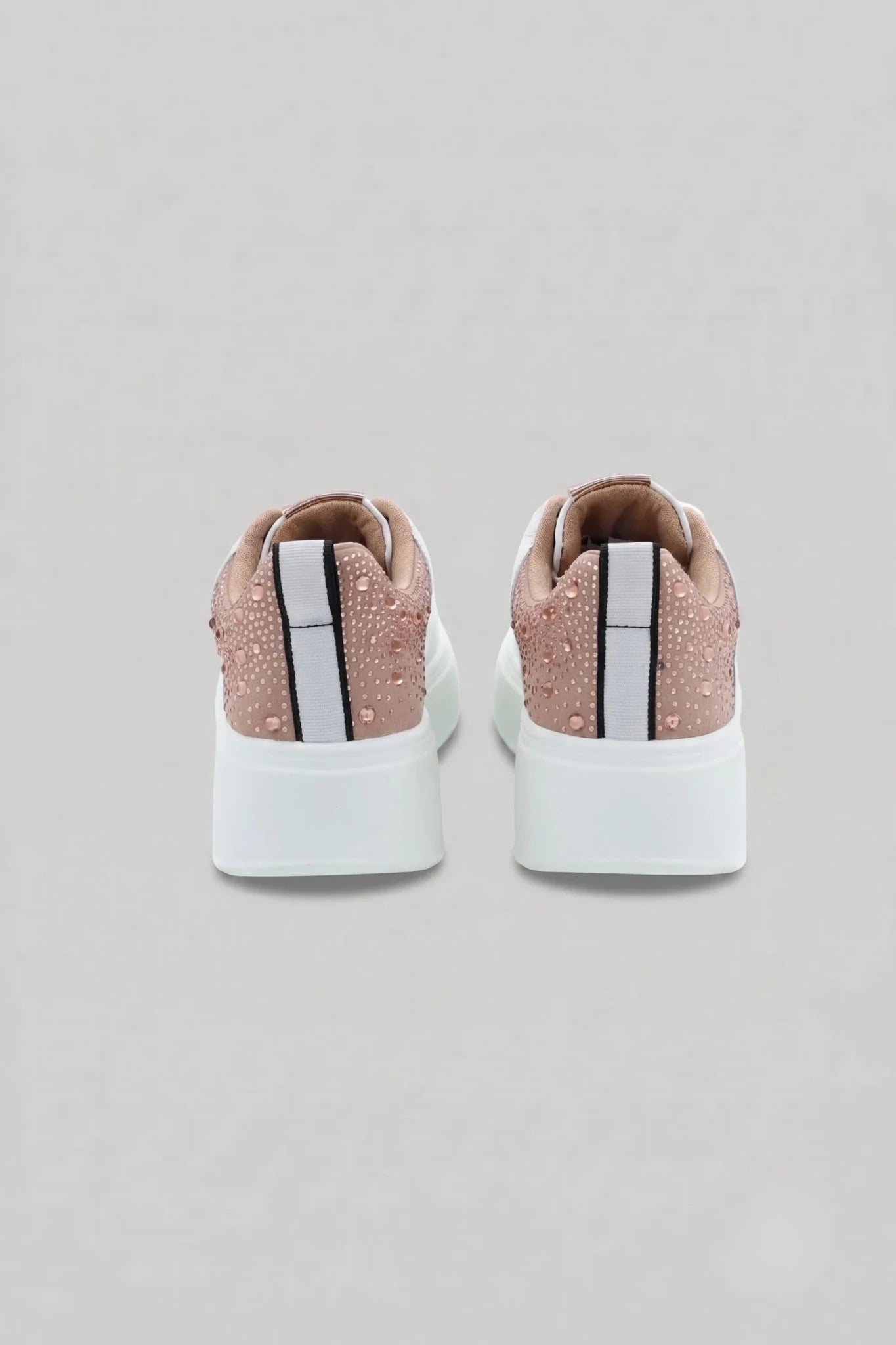 Дамски Сникърси с камъни, Бял Gold&Gold Roberto Fashion Store Sneakers GNG1012SNKWHISTO36 36