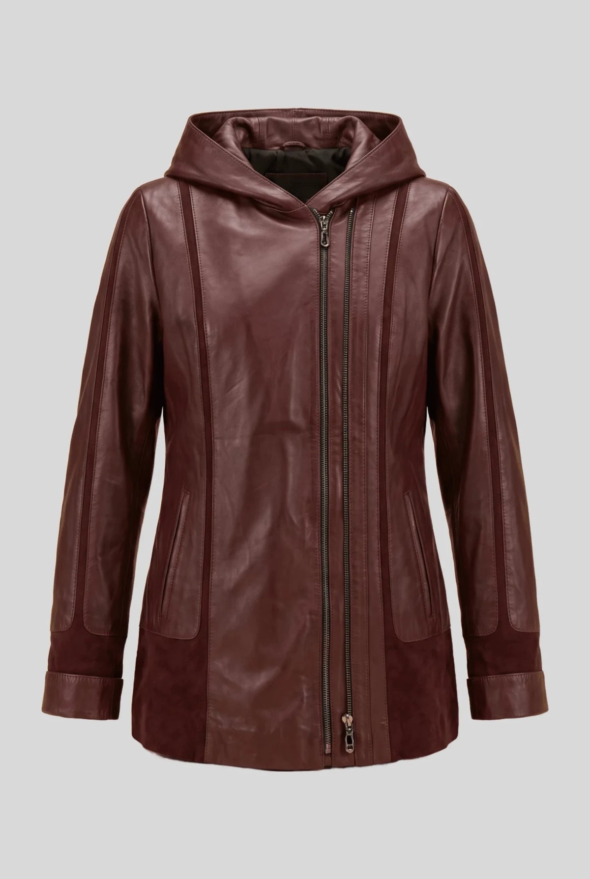 Дамско кожено яке Siena, червено - размери XS-XL Roberto&Co Roberto Fashion Store Jacket LEA2505JCKREDVLR-XS XS