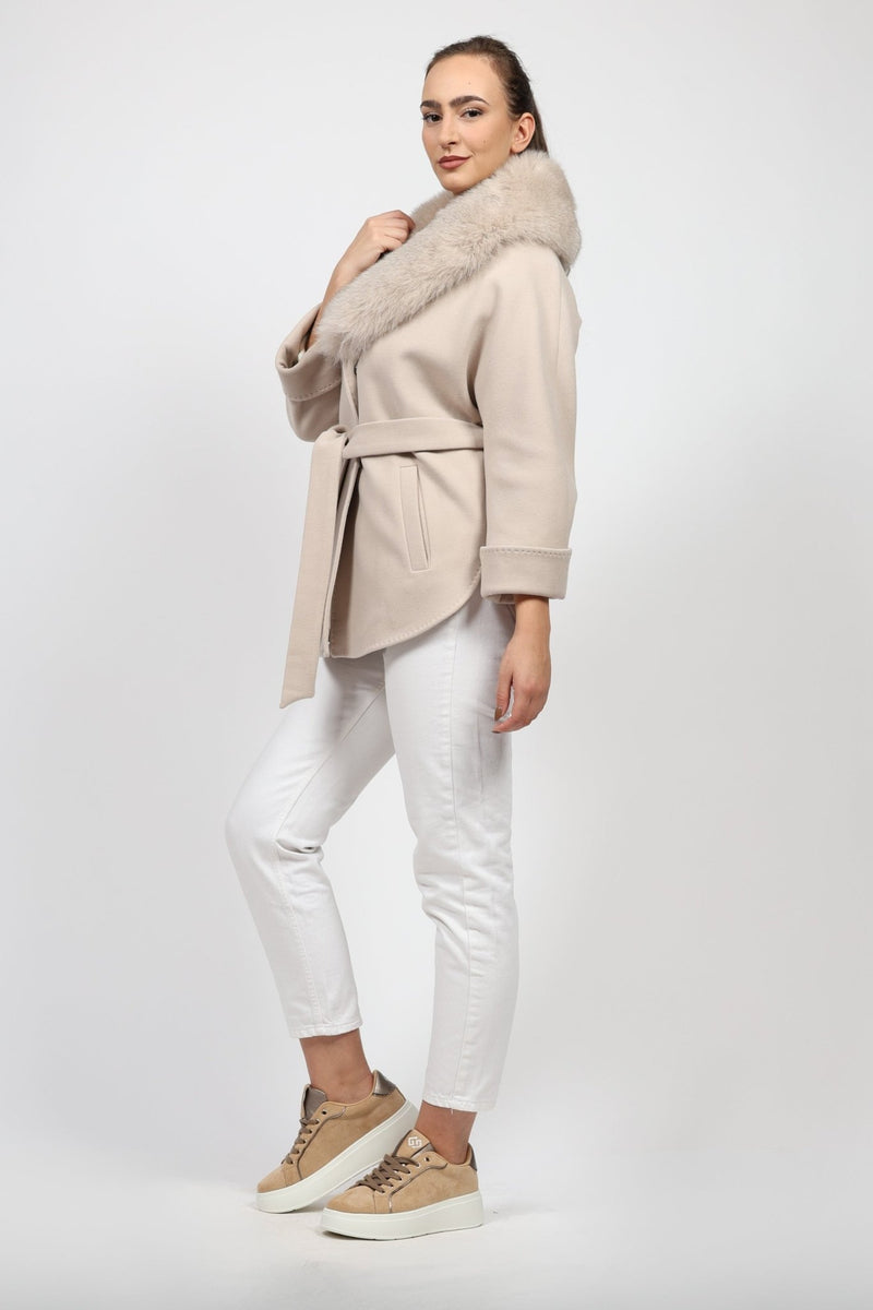 Women's Coat, Beige