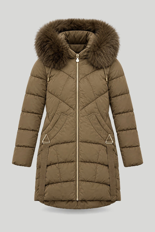 Дамско яке в кафяво - есенно-зимна колекция Roberto&Co - размери S-XL Roberto&Co Roberto Fashion Store Jacket RBF0510JKTBRNSTDS S