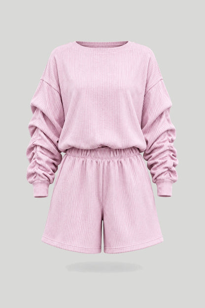 Комплект KATY в пудрено розов цвят LaBalancia Roberto Fashion Store Set 5907378523214 UNI
