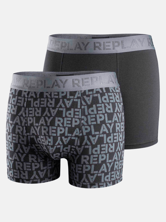 Мъжки Боксерки, Сив - Roberto Fashion Store - Underwear