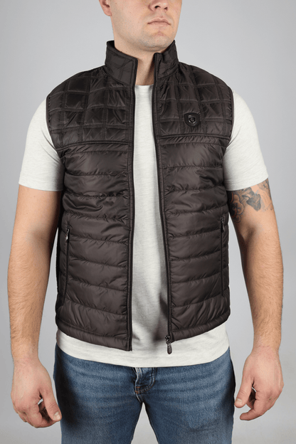 Мъжки Елек, Кафяв Roberto Fashion Store Vest LEGVESBROMED M Brown