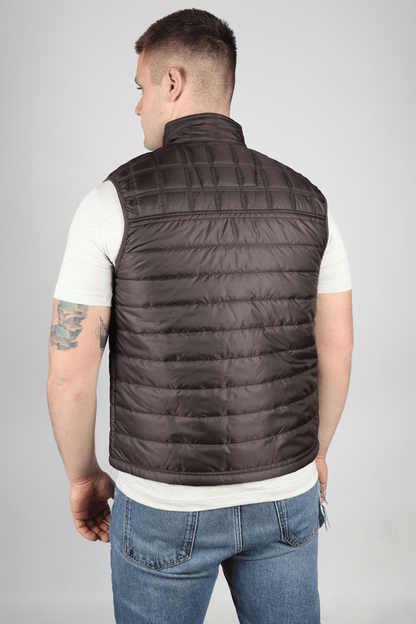 Мъжки Елек, Кафяв Roberto Fashion Store Vest LEGVESBROMED M Brown