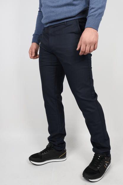 Мъжки Панталон, Син Roberto Fashion Store Trousers ROBE1106 W31 Navy