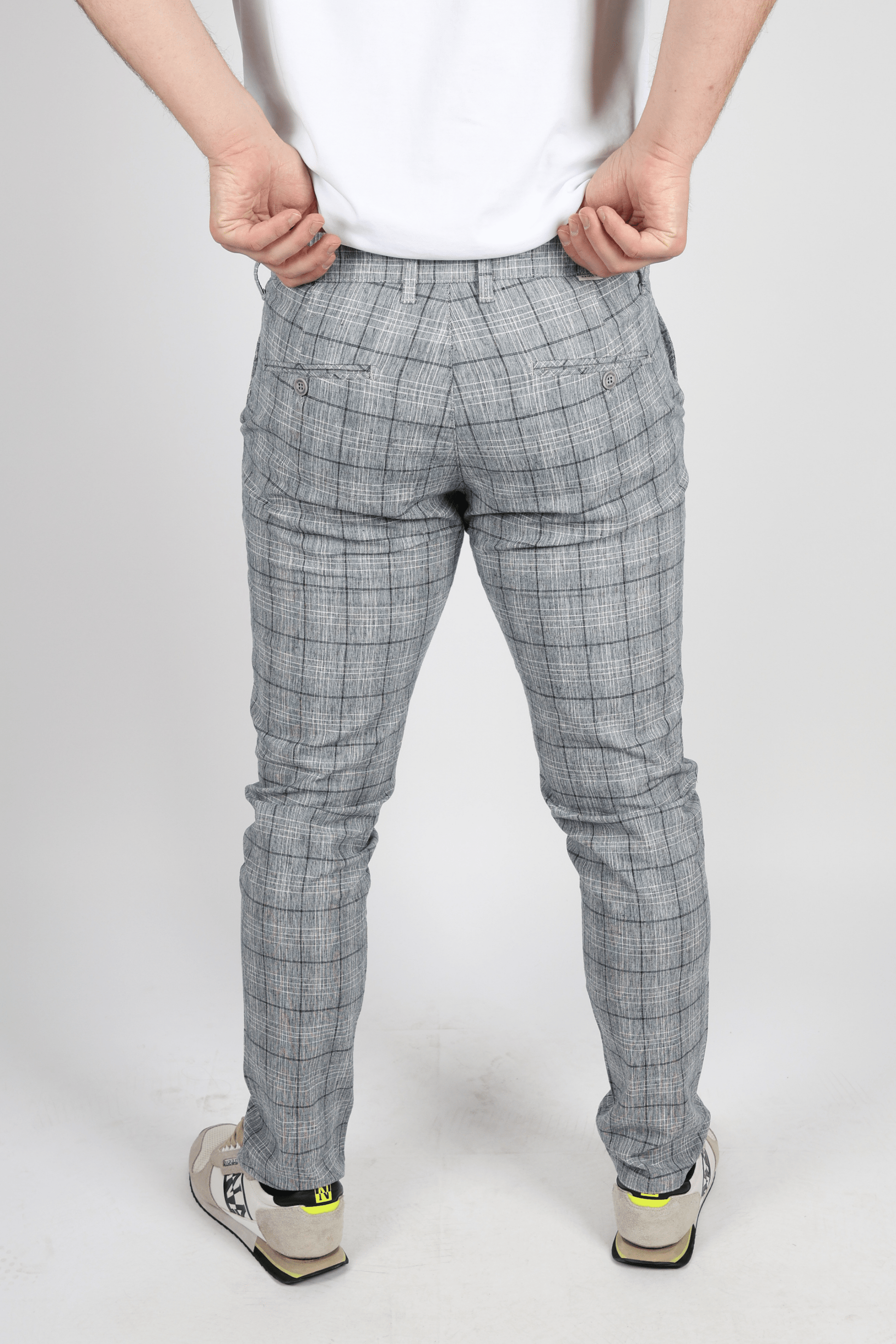 Мъжки Панталон, Сив Roberto Fashion Store Trousers RBRFTRSGRY120331 W31