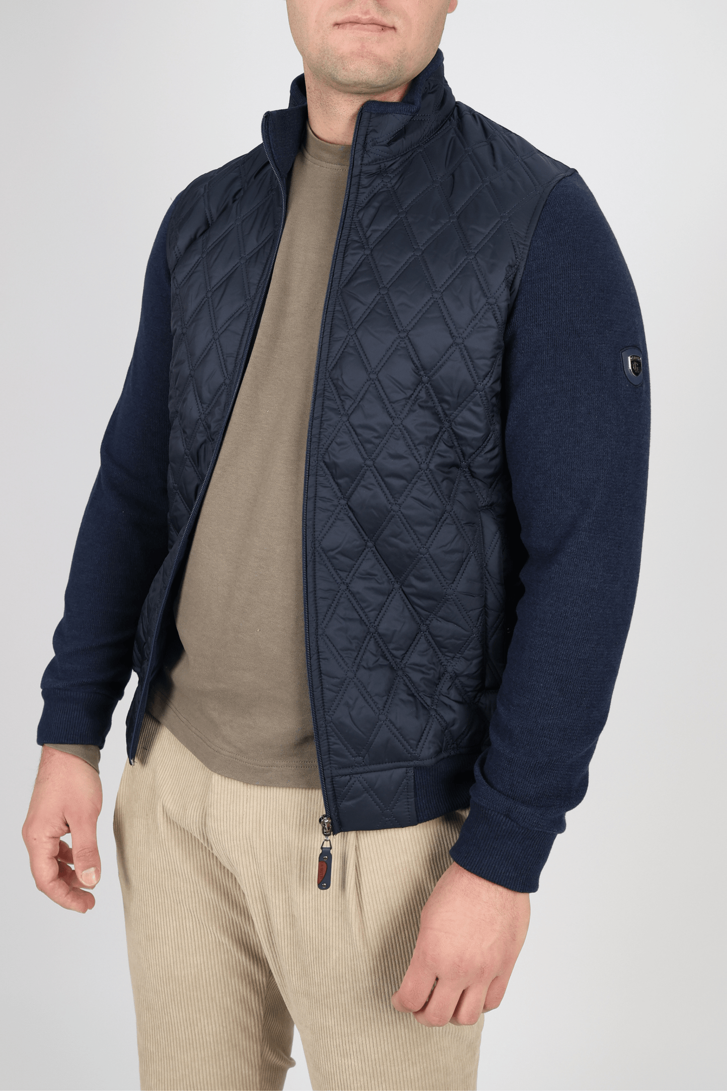 Мъжко Яке, Кафяв & Тъмносин Roberto Fashion Store Jacket BLUNKM116 M INTL Navy