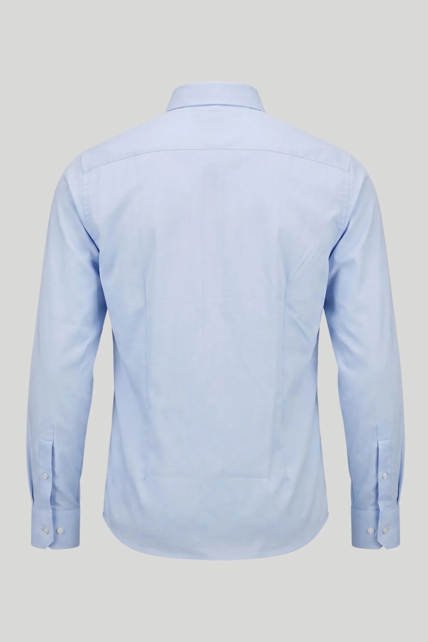 Męska elastyczna koszula z wiskozy bambusowej – błękitna Boston Roberto Fashion Store T-shirt MAY83300403-39 39