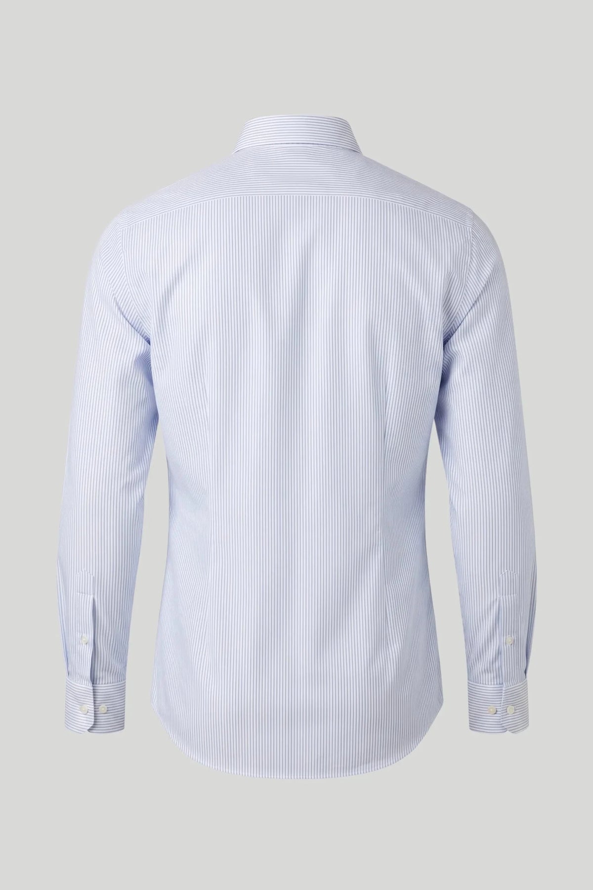 Мъжка риза Oxford на райе - Небесносин Boston Roberto Fashion Store T-shirt MAY83201403-S S