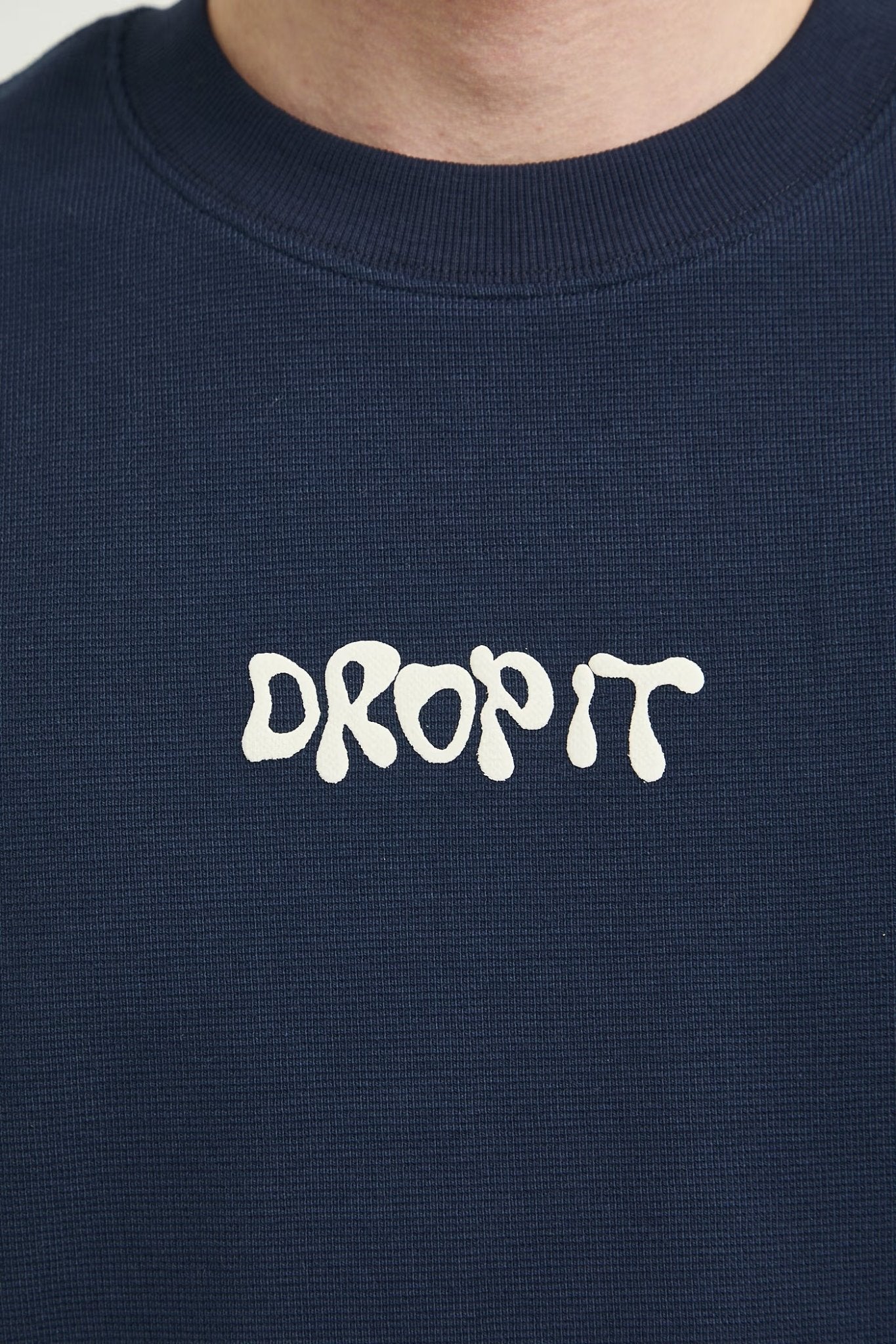 Мъжка тениска с принт на гърба "Roberto Drop It Navy" Medicine Roberto Fashion Store Set RS26-TSMA52-59X-L L