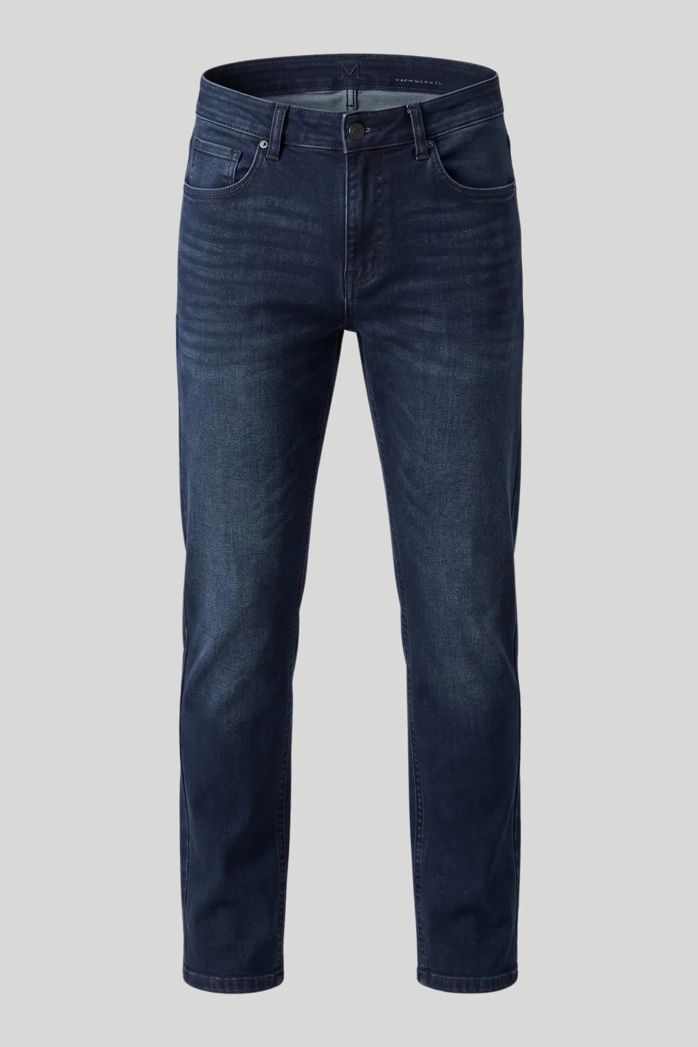 ג’ינס גברים בגזרה צרה – כחול משופשף Boston Roberto Fashion Store Jeans MAY83890417-40 40