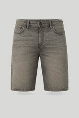 Shorts masculinos curtos para o dia a dia com tonalidade esverdeada