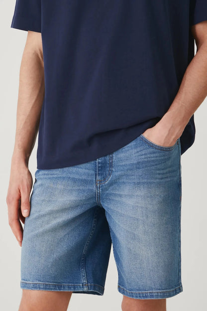 Мъжки къси дънки за всякакви поводи в светло син цвят Medicine Roberto Fashion Store Jeans RS25-SZM075-55J-31 31