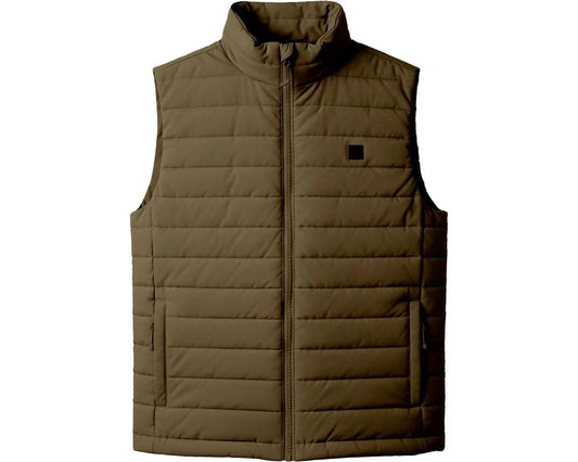 Мъжки лек ватиран елек Boston - кафяв Boston Roberto Fashion Store Sweater MAY83630375-S S