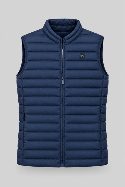 Herrenleichte wattierte Weste Boston - dunkelblau Boston Roberto Fashion Store Sweater MAY83630400-S S