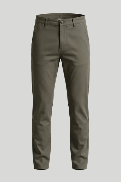 מכנסי צ'ינו לגברים – מוקה Boston Roberto Fashion Store חולצת טי MAY83830317-40 40