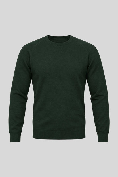 Мъжки пуловер от мериносова вълна Mayoral Marbella - боров зелен Boston Roberto Fashion Store Sweater MAY83403453-S S