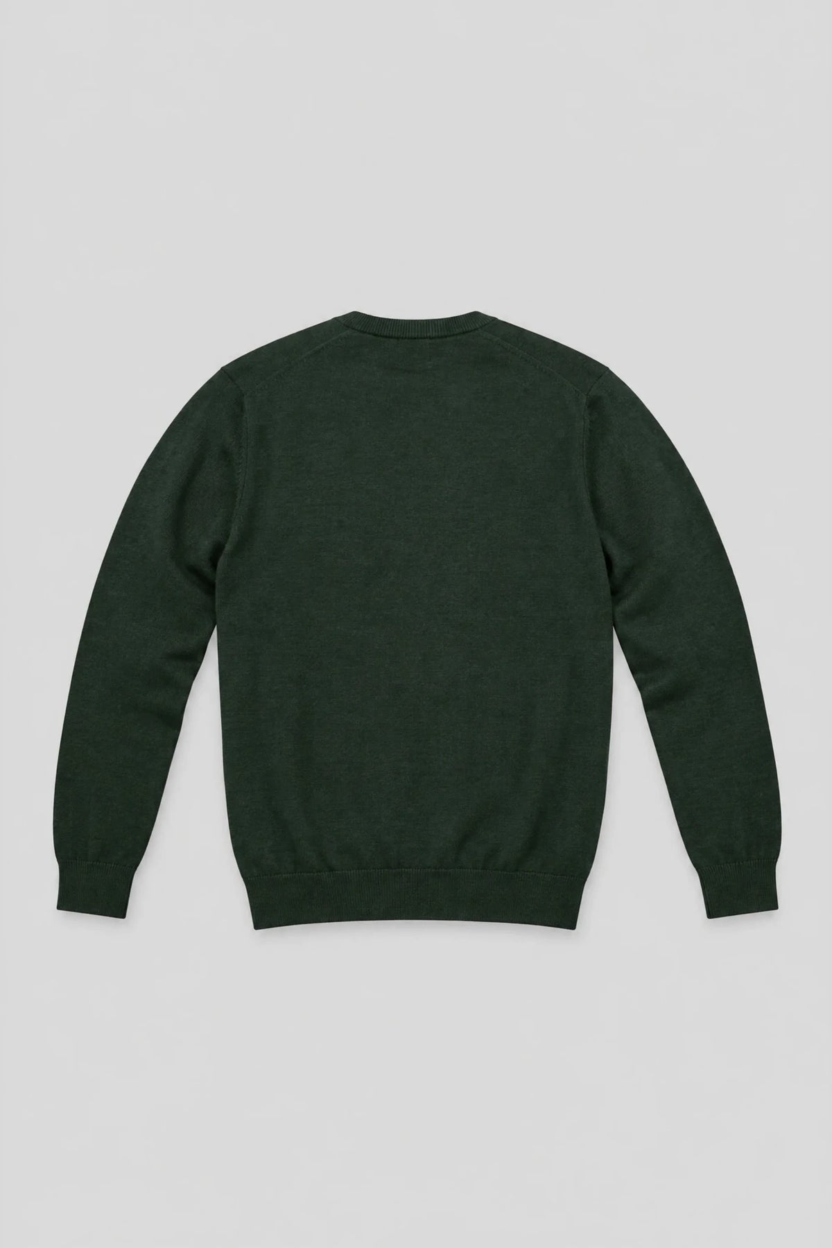 Męski sweter z wełny merino Mayoral Marbella - sosnowa zieleń Boston Roberto Fashion Store Sweater MAY83403453-S S