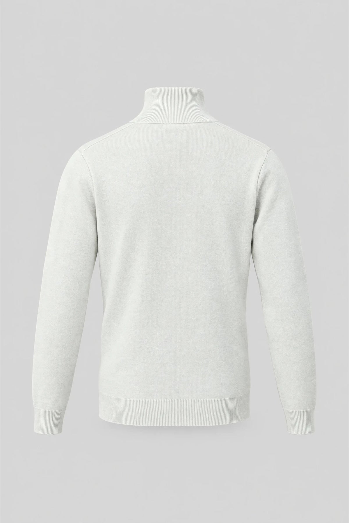 Herrenpullover mit Stehkragen Boston Bilbao - Ecru Boston Roberto Fashion Store Sweater MAY83408431-S S