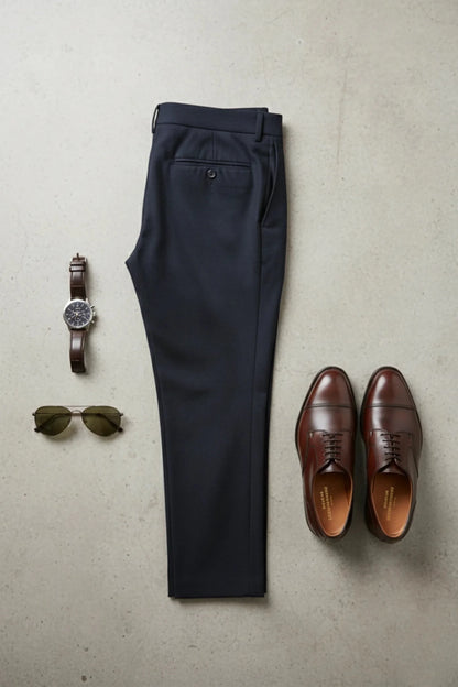 Мъжки Спортен Панталон, Син Giotelli Roberto Fashion Store Trousers GIO0102TRONAVMAN42 42