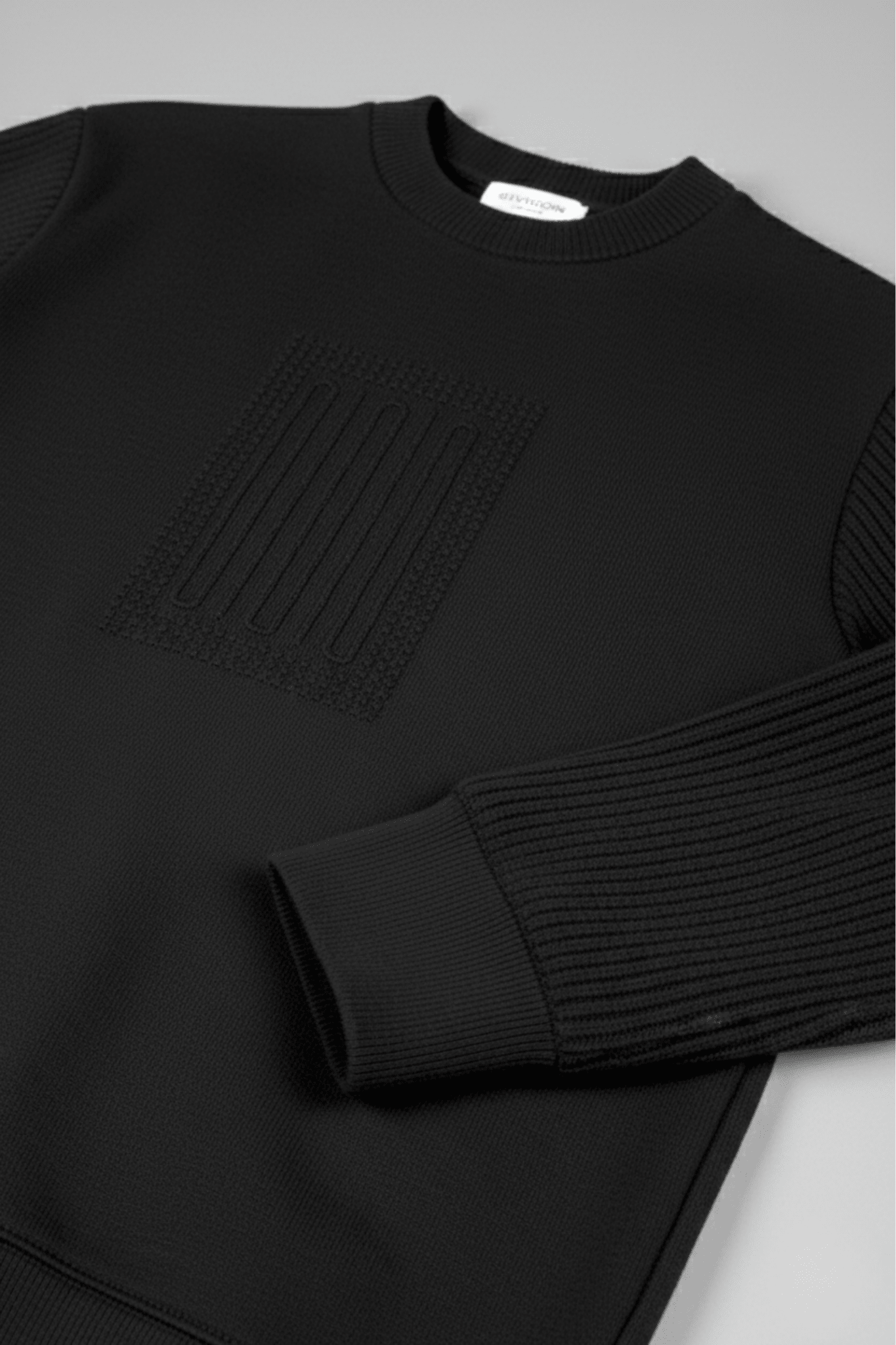 Мъжки Спортен Суичърт с плетени ръкави, Черен Giotelli Roberto Fashion Store Jacket GIO2701SWEBLKKNIS S