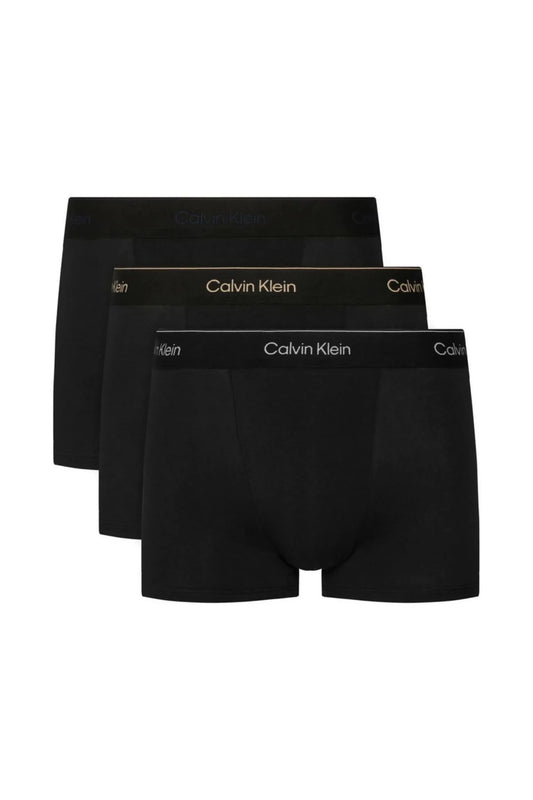 Мъжко черни боксерки 3 броя в кутия с лого на ластика Calvin Klein Roberto Fashion Store T-shirt LV00NB4286-40I-M M