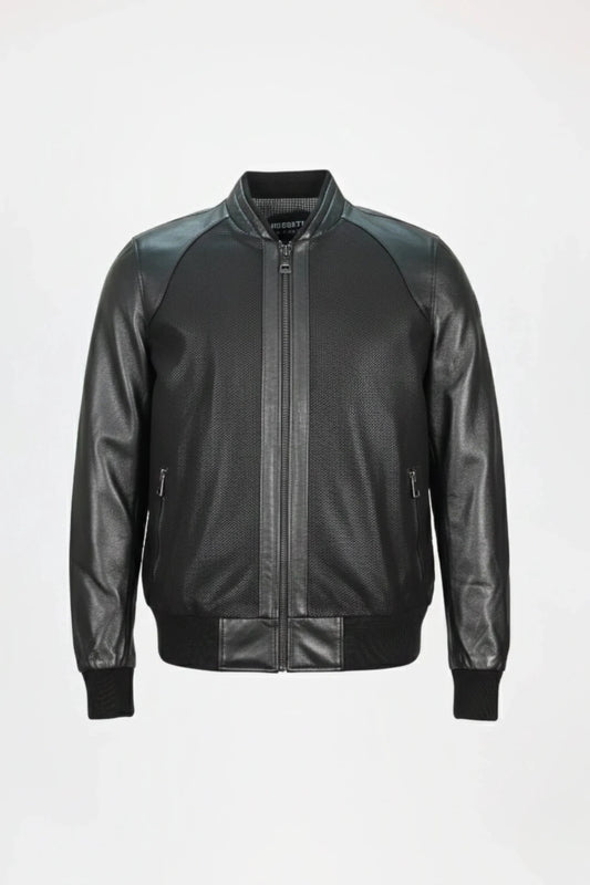 Мъжко Кожено Яке, Черен Roberto Fashion Roberto Fashion Store Jacket LEA2601JACBLKVELXL M