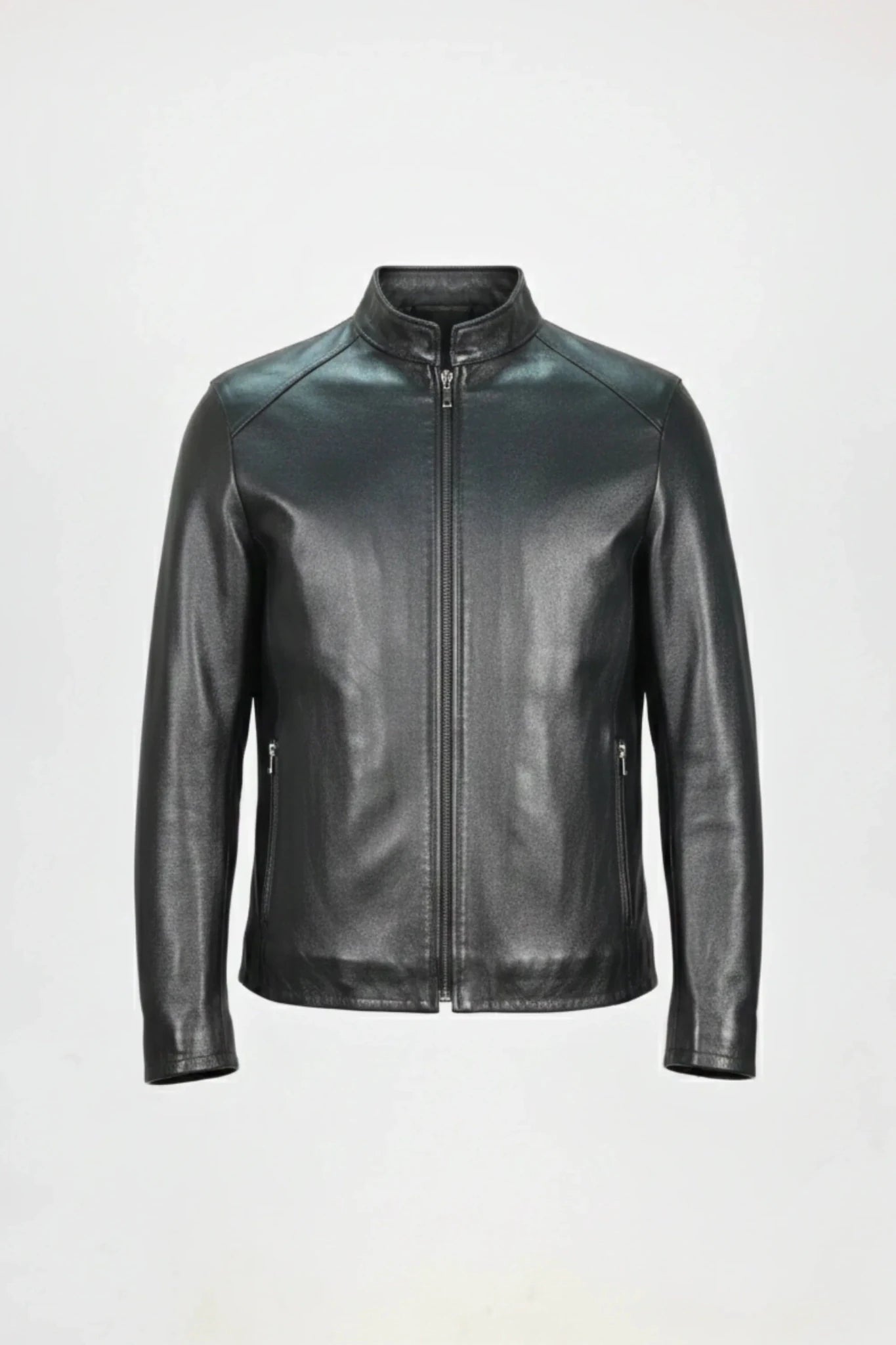 Мъжко Кожено Яке, Черен Roberto Fashion Roberto Fashion Store Jacket LEA2601JACBLKGENL S