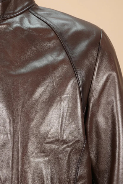 Мъжко Кожено Яке, Кафяв Roberto Fashion Roberto Fashion Store Jacket LEA2601JACBROGENL S