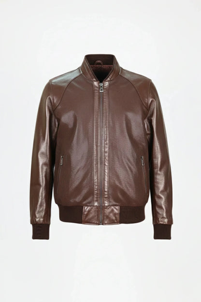 Мъжко Кожено Яке, Кафяв Roberto Fashion Roberto Fashion Store Jacket LEA2601JACBROVELXL M