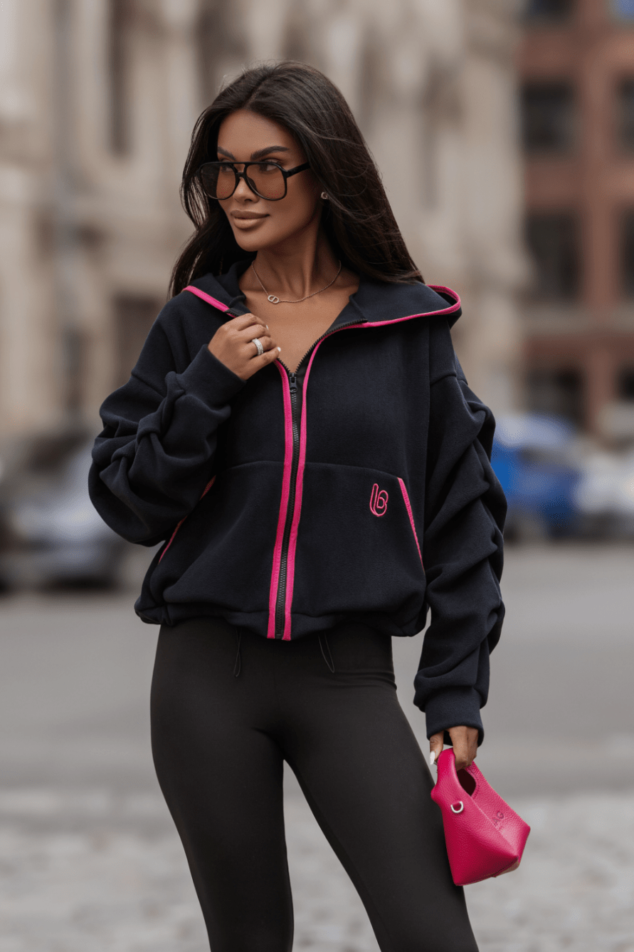 Bluză polar SNUG, culoare neagră LaBalancia Roberto Fashion Store Set 5907378523962 UNI