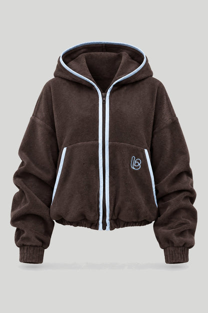 Поларена блуза SNUG - кафяво LaBalancia Roberto Fashion Store Set 5907378523979 UNI