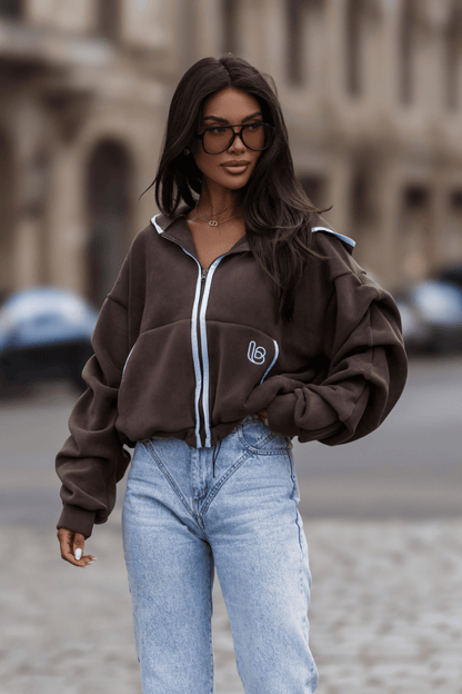Bluză polar SNUG - maro LaBalancia Roberto Fashion Store Set 5907378523979 UNI