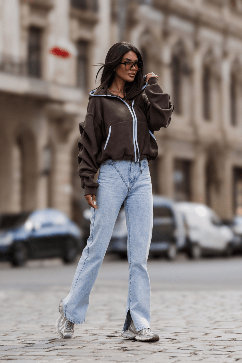 Bluză polar SNUG - maro LaBalancia Roberto Fashion Store Set 5907378523979 UNI